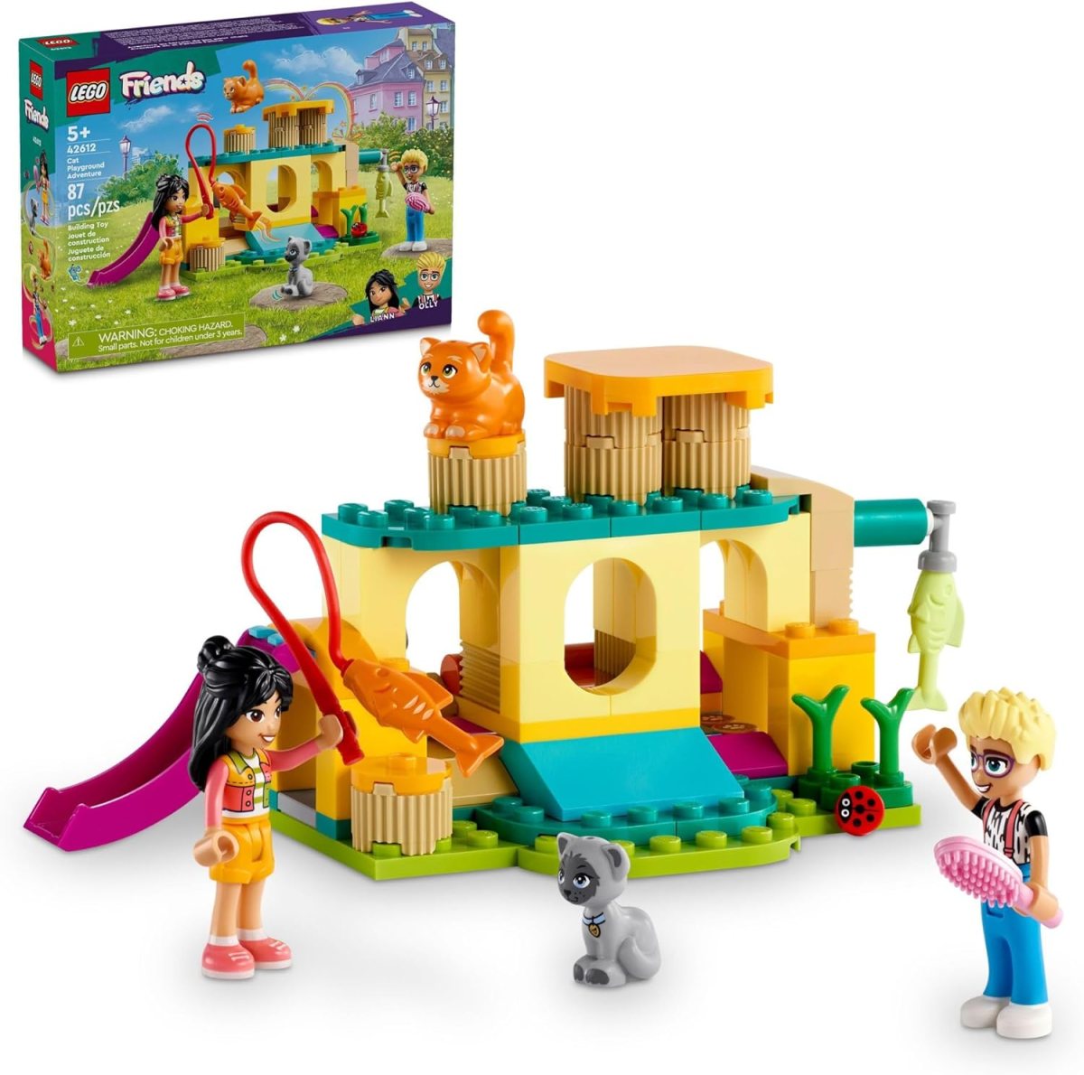 The LEGO Friends Cat Playground set