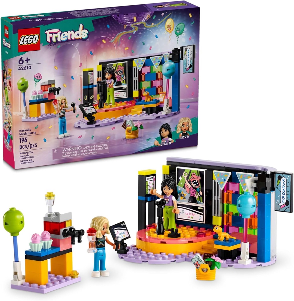 The LEGO Friends Karaoke Music Party set