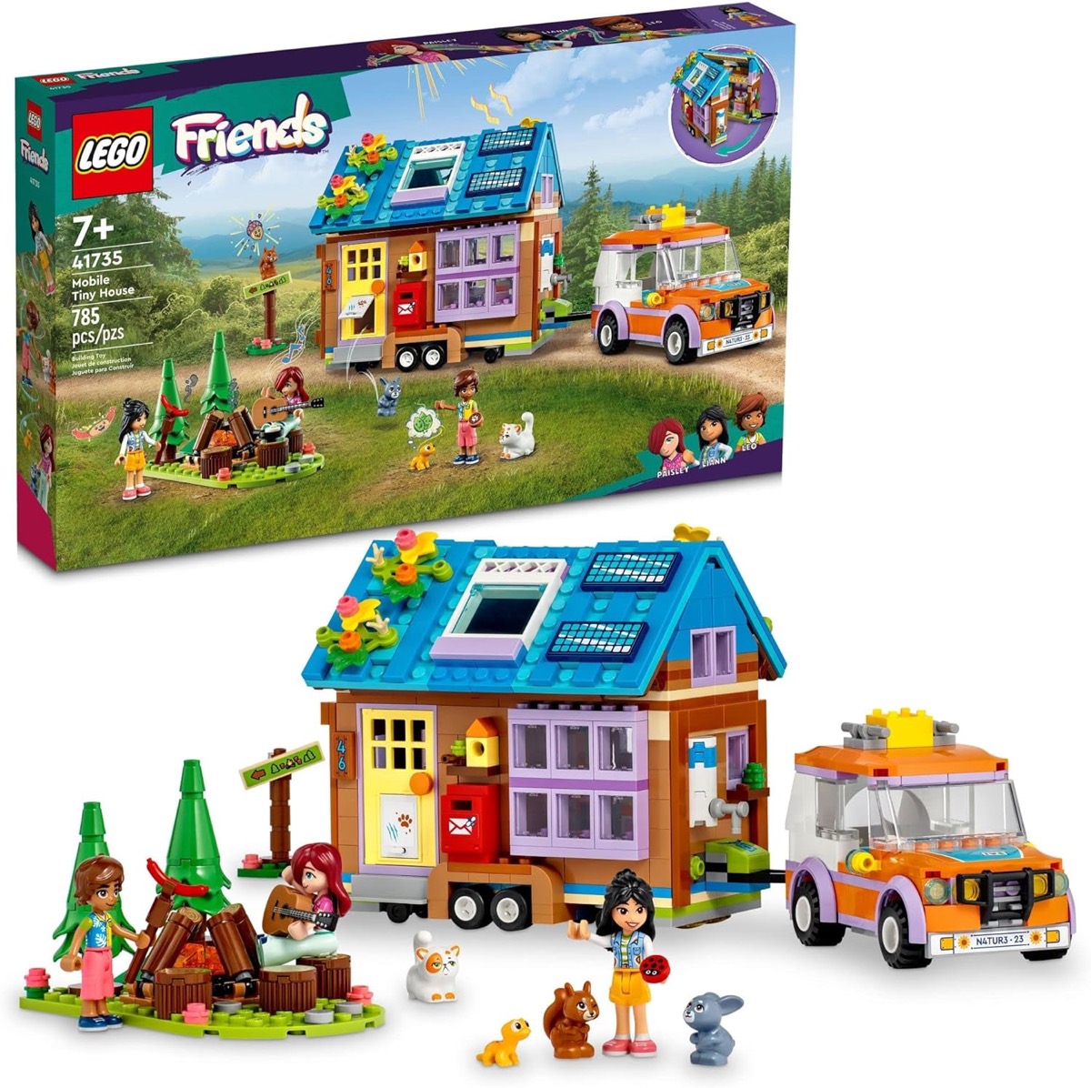 The LEGO Friends Mobile Tiny House 