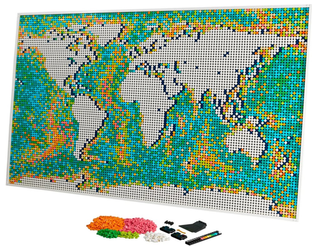 LEGO World Map