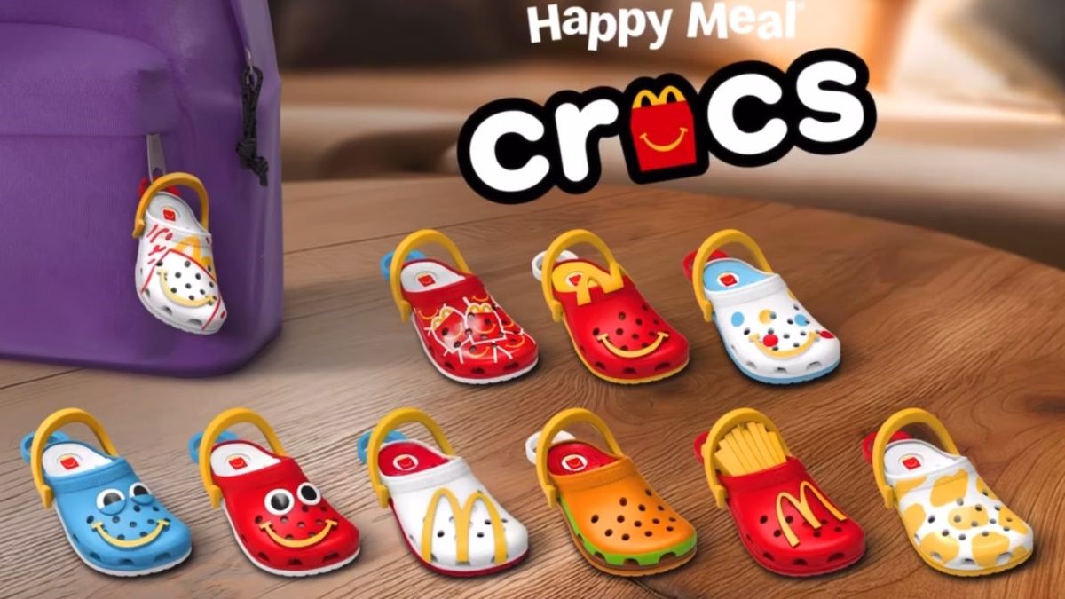 McDonald s Crocs Happy Meal release window toys and more The Mary Sue