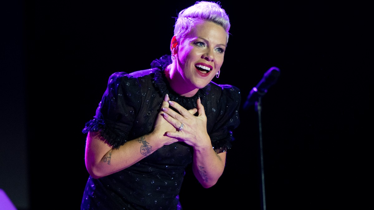 Pink performs at One805 Live Fall Concert