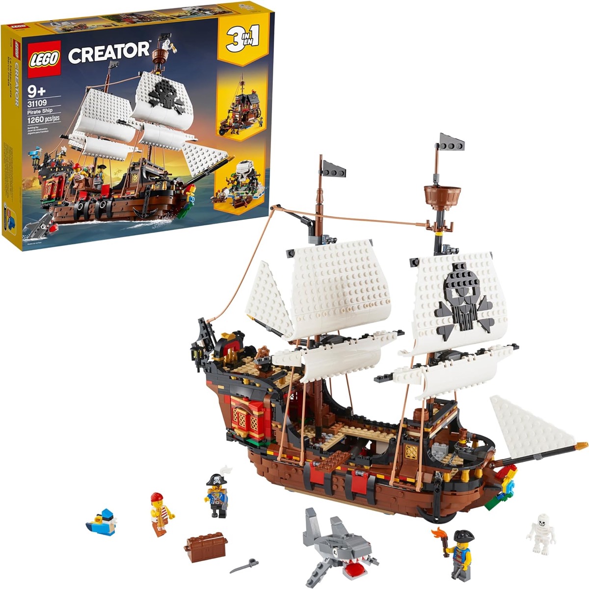 The LEGO Pirate Ship set