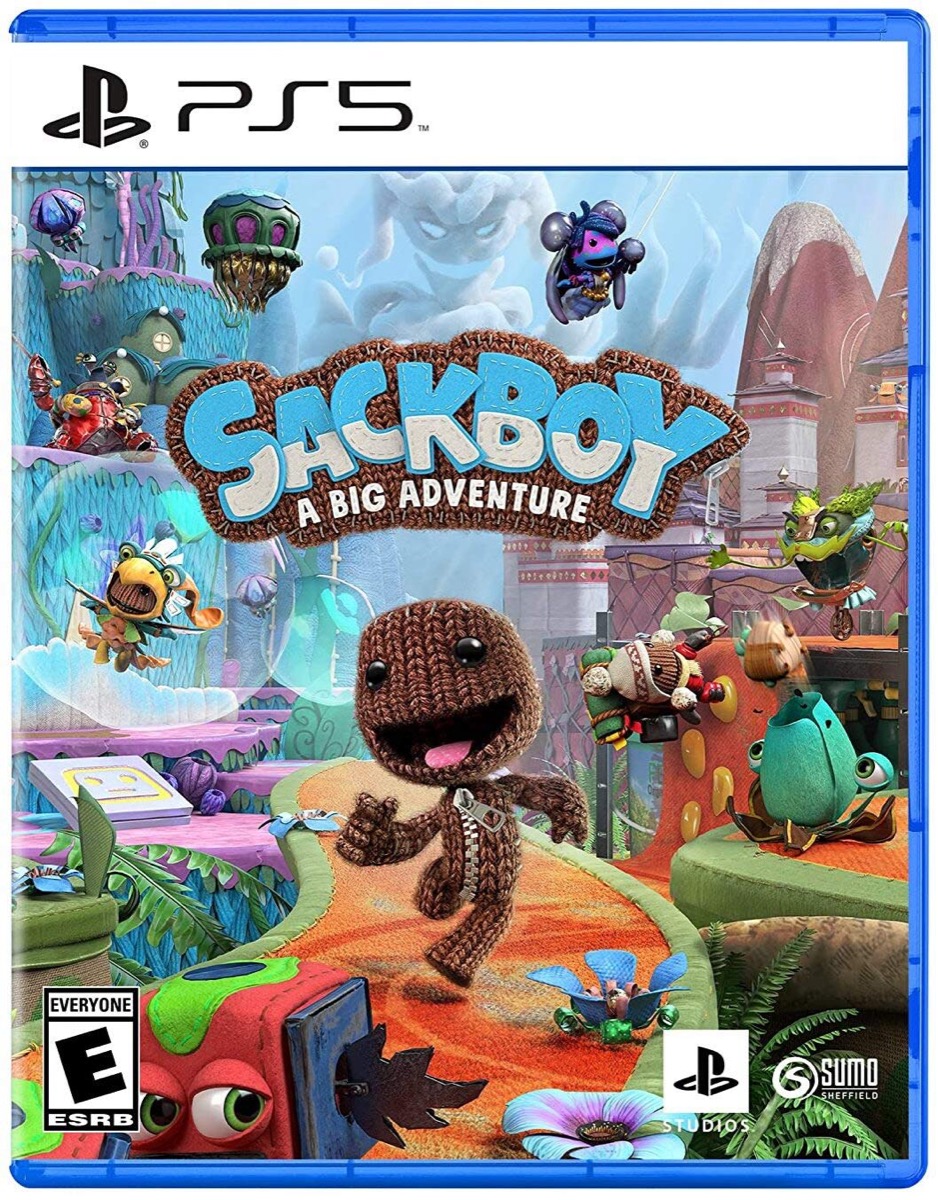 Cover art for "Sackboy- A Big Adventure"