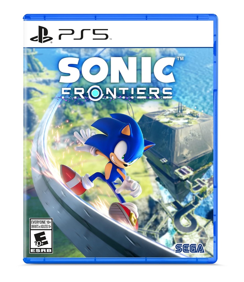 Cover art for "Sonic Frontiers" 