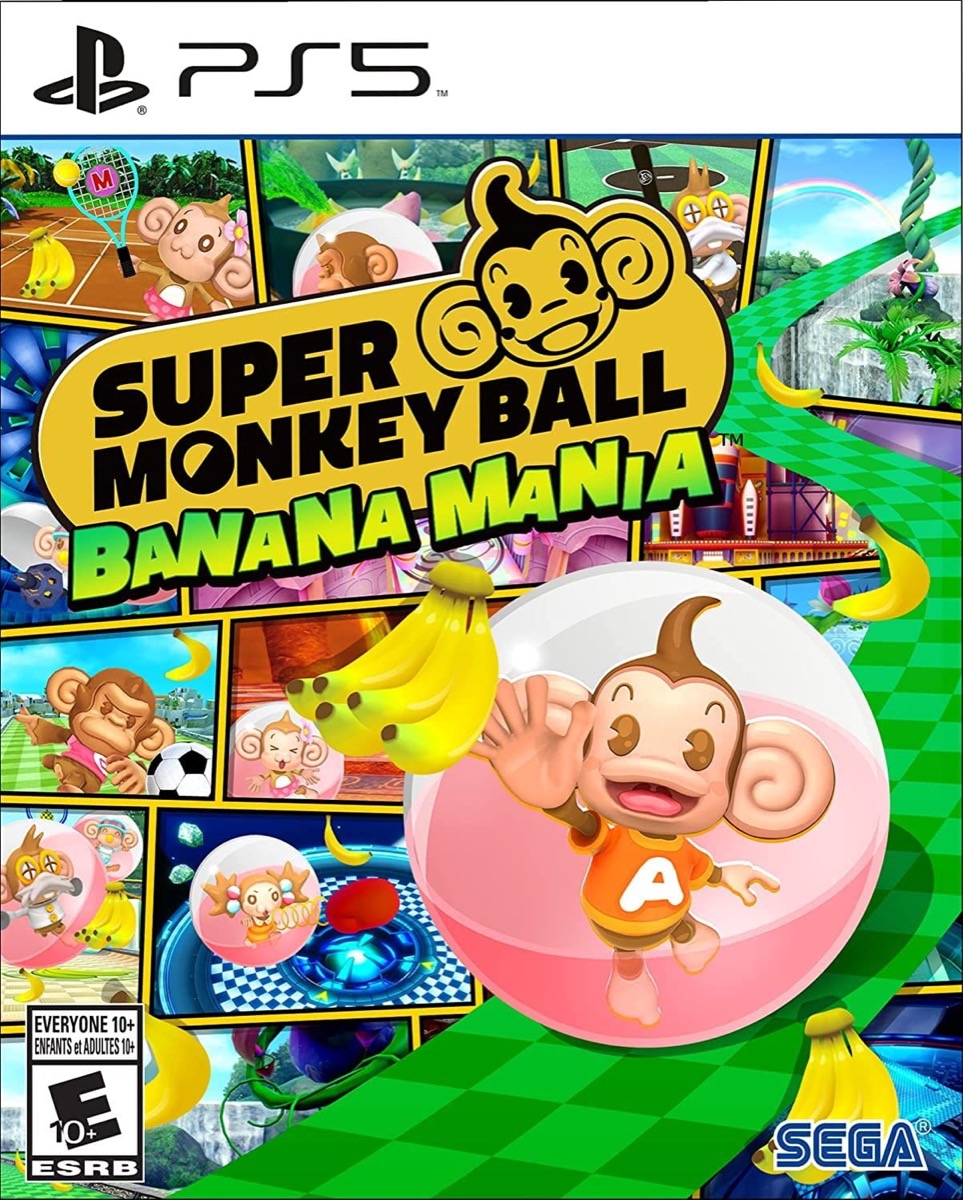 Cover art for "Super Monkey Ball Banana Mania"