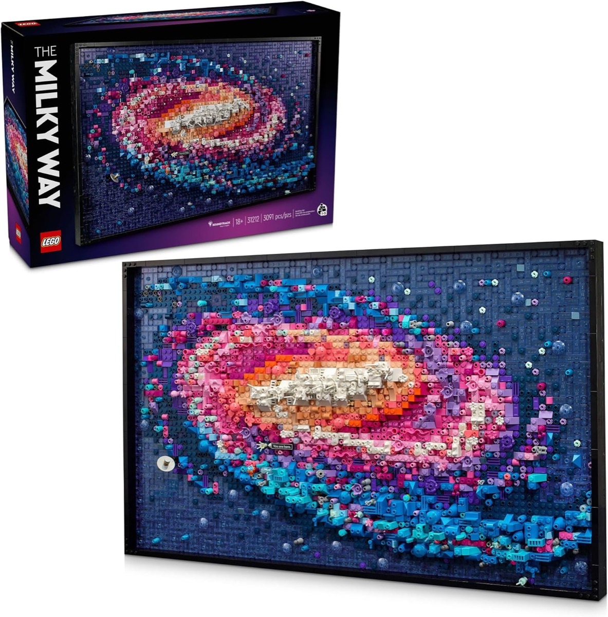 A Lego set of The Milky Way Galaxy