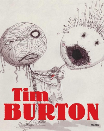 Cover art for the Moma's "Tim Burton" exhibit