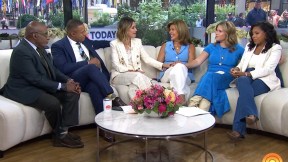 The cast of the Today show says goodbye to Hoda Kotb on September 26, 2024