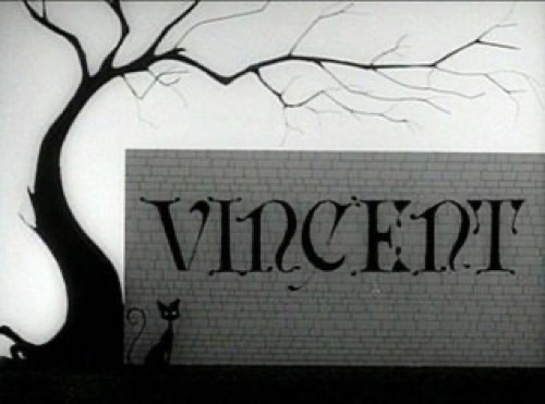 Cover art for Tim Burton's "Vincent" 