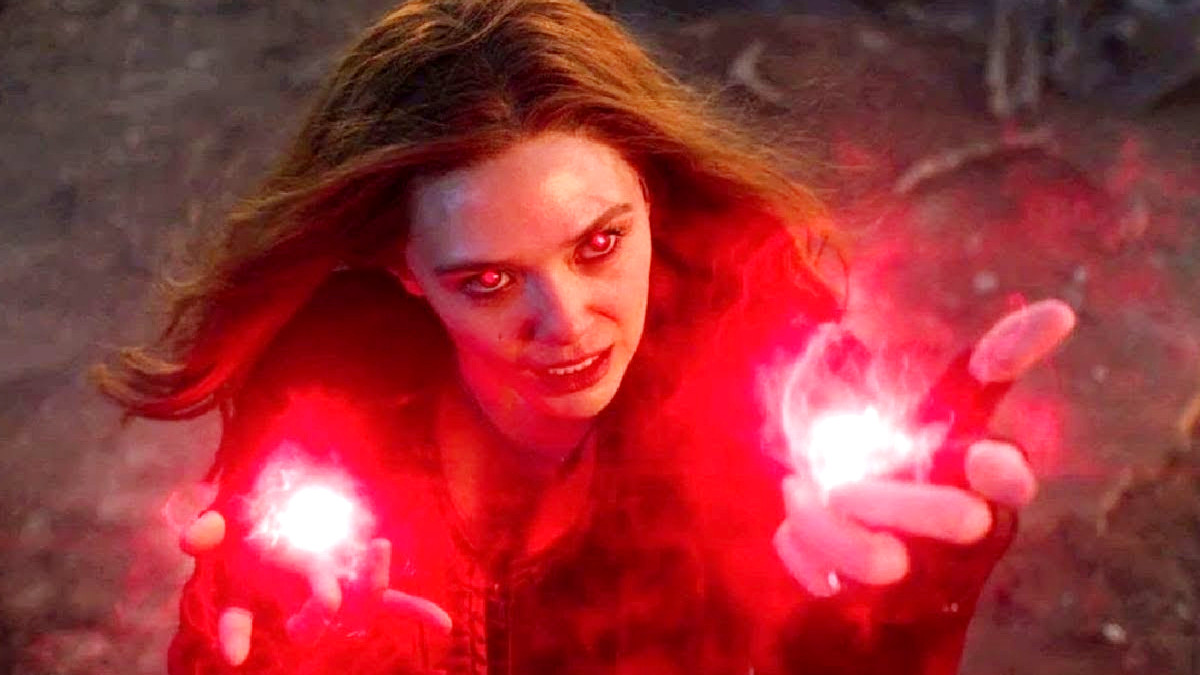 Elizabeth Olsen as Wanda Maximoff in Avengers: Endgame