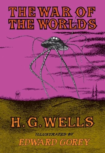 Cover art for "War of the Worlds" by HG Wells 