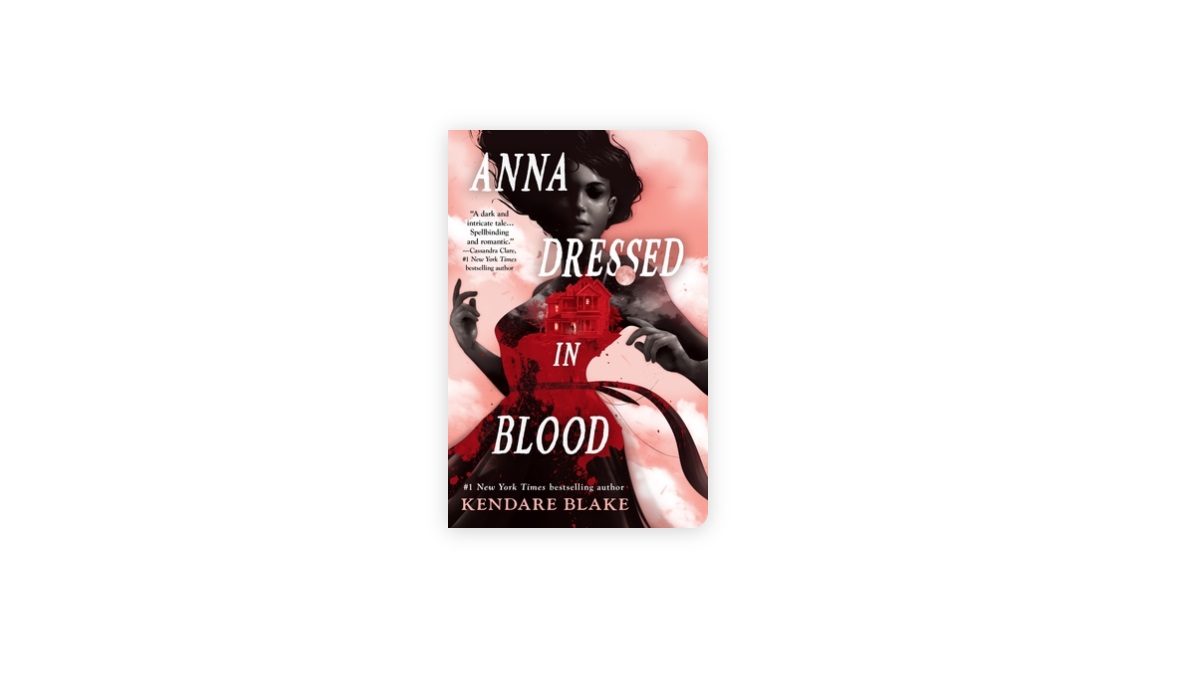 Anna Dressed in Blood by Kendare Blake.