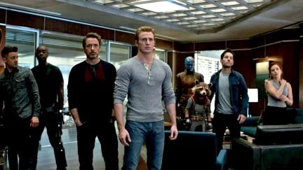 The remaining Avengers in Avengers: Endgame.