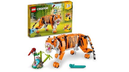 A Lego Tiger. It's majestic.