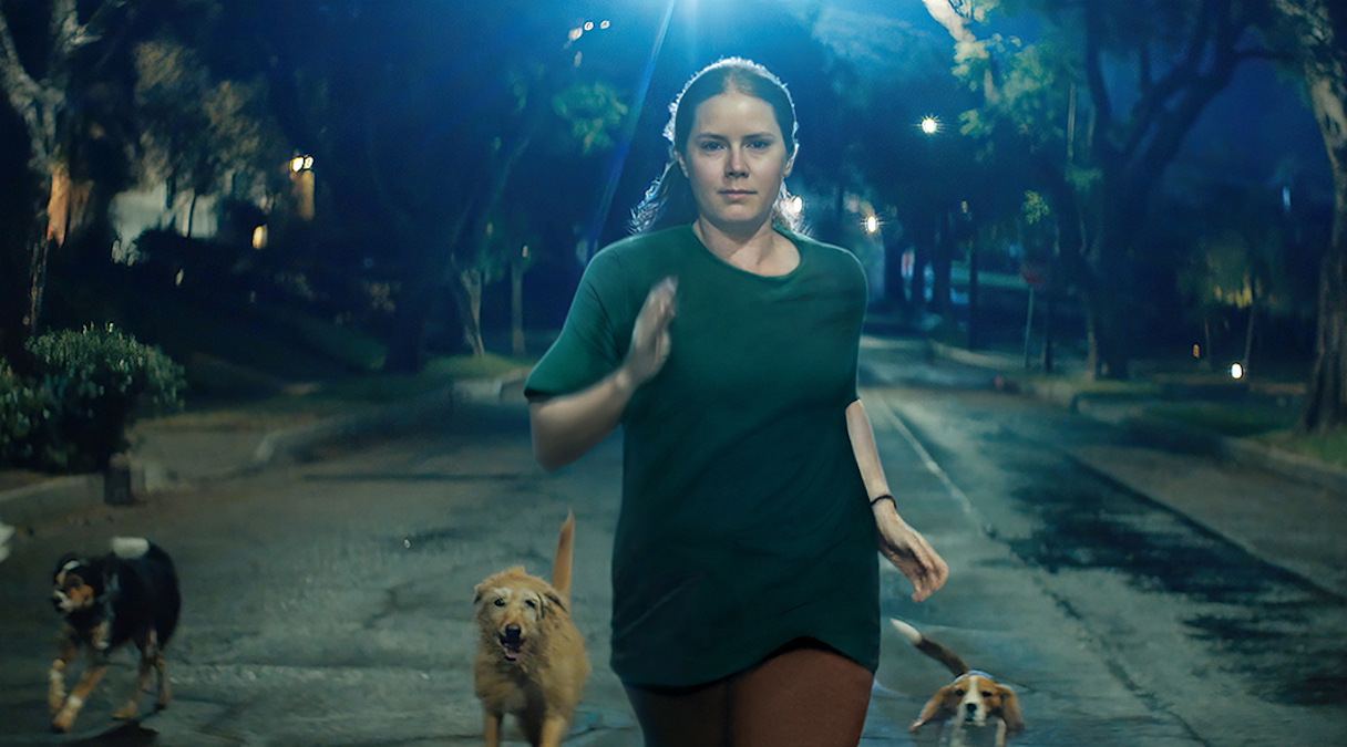 Amy Adams on a night run in Nightbitch