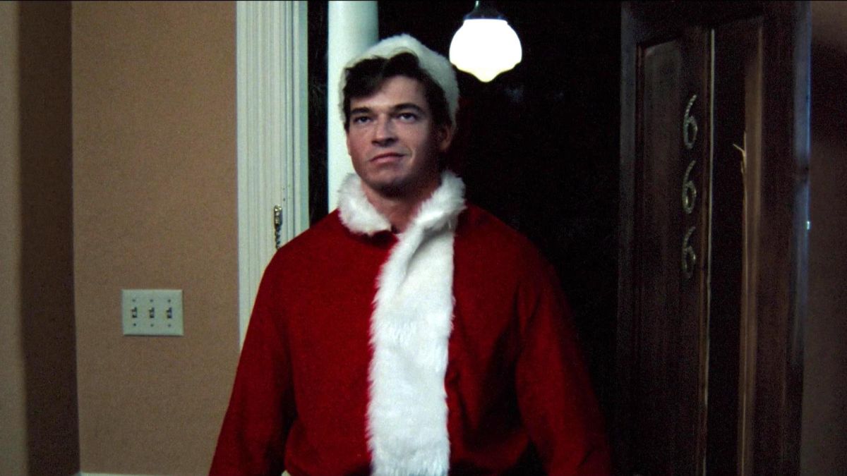 Ricky Caldwell dressed as Santa in Silent Night, Deadly Night Part 2.