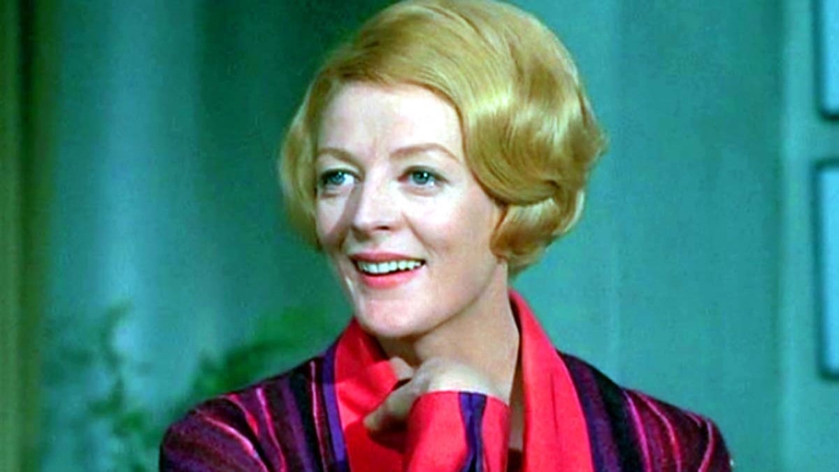 Dame Maggie Smith in her youth