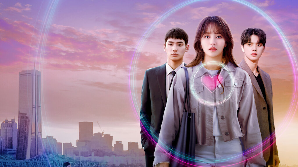 L-R: Lee Hye Young (Jung Ga Ram), Kim Jo Jo (Kim So Hyun), and Hwang Sun Oh (Song Kang) from Love Alarm