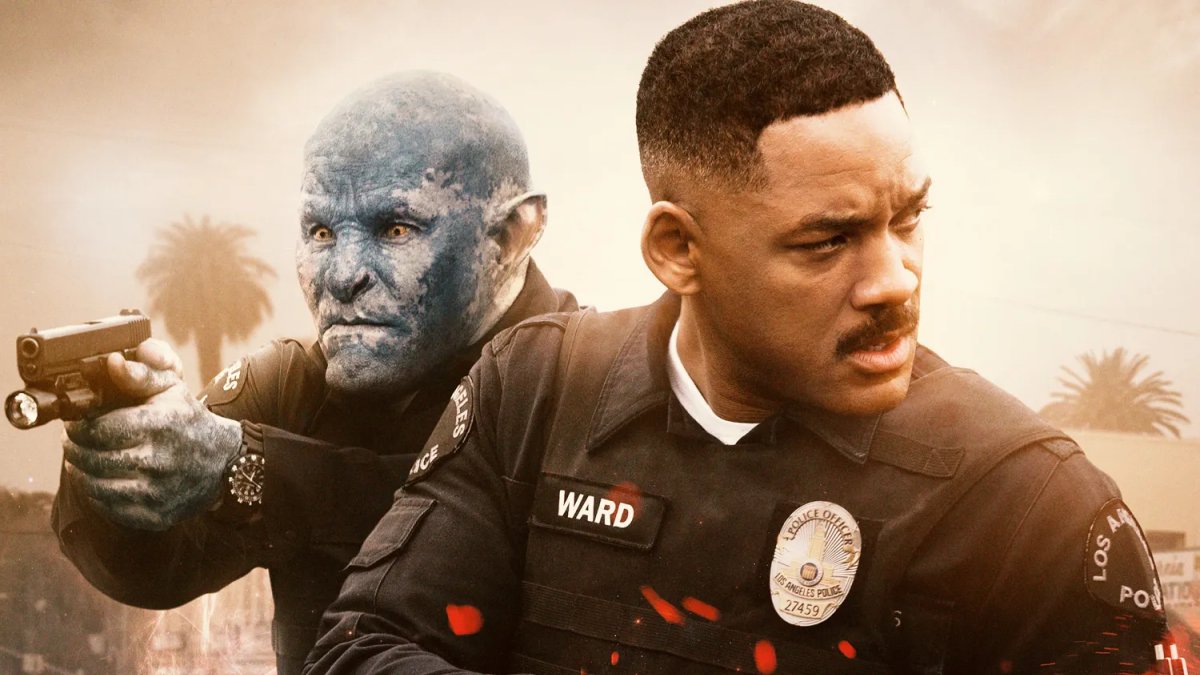 Joel Edgerton and Will Smith in Bright