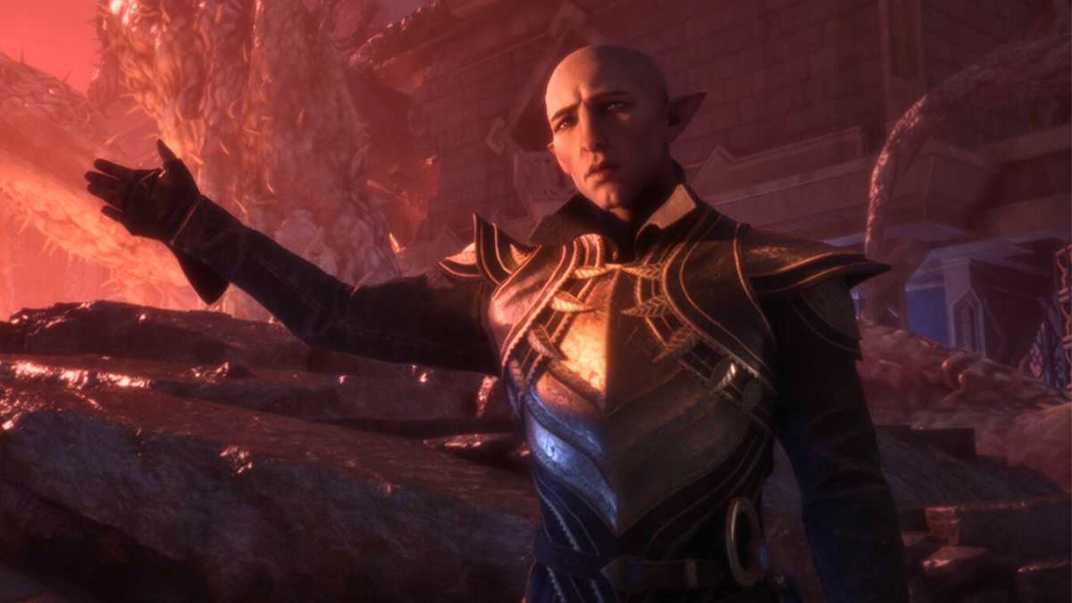 Dragon Age: The Veilguard screenshot of Solas