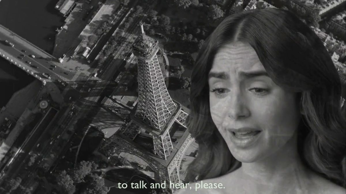 Lily Collins as Emily in Emily In Paris