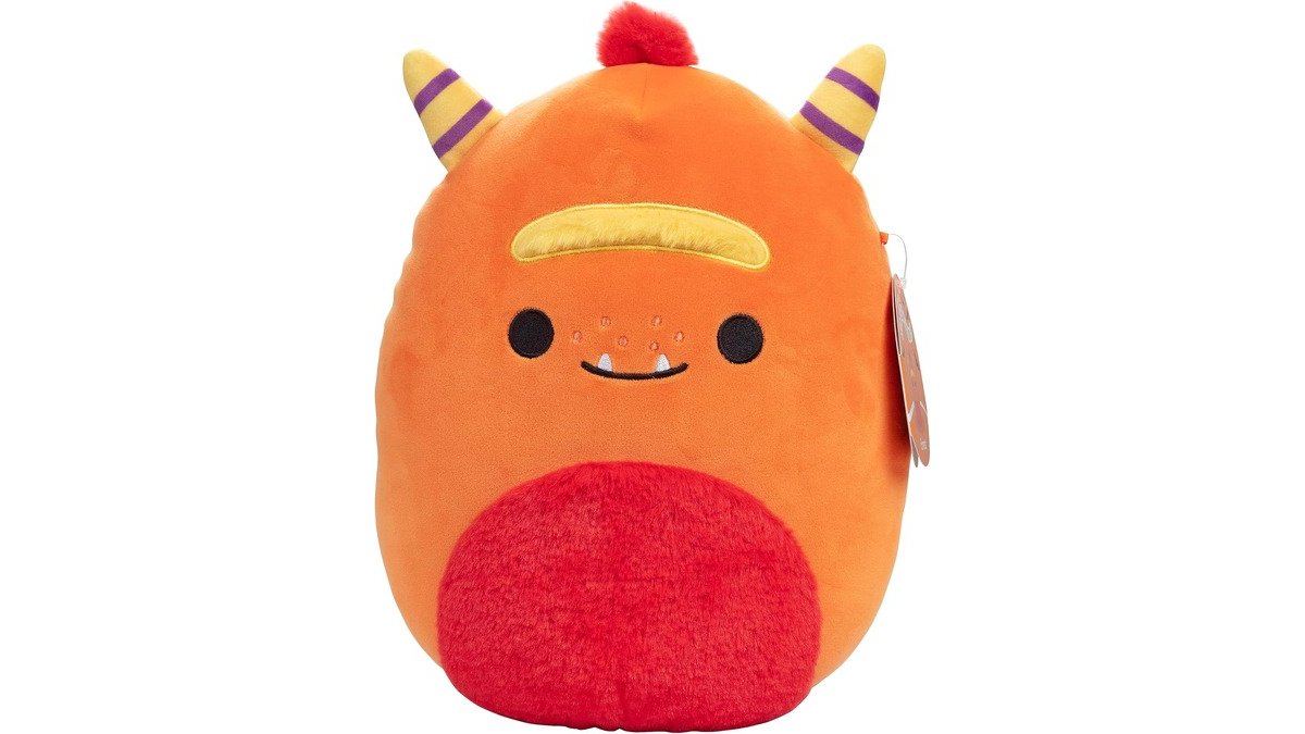 Halloween Ernest The Orange Monster Squishmallow