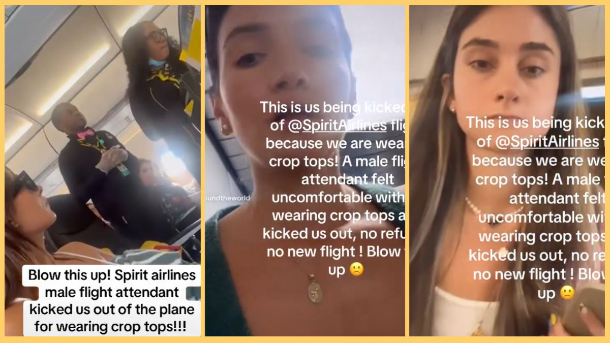 'Sexist' male Spirit Airlines flight attendant under fire for misogynistic treatment of female fliers