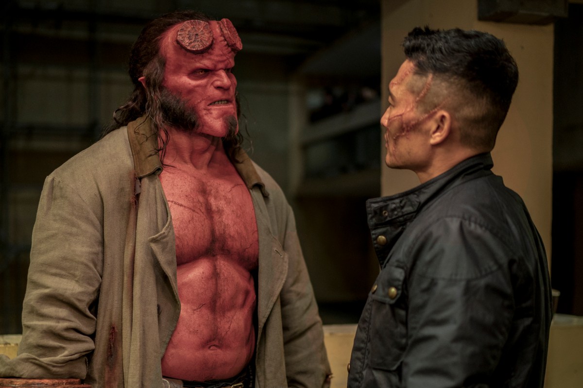  A still from Hellboy (2019)