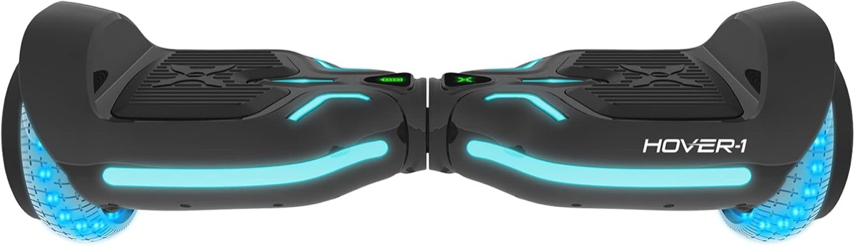 A blue and black Hover-1 H1-100 Electric Hoverboard