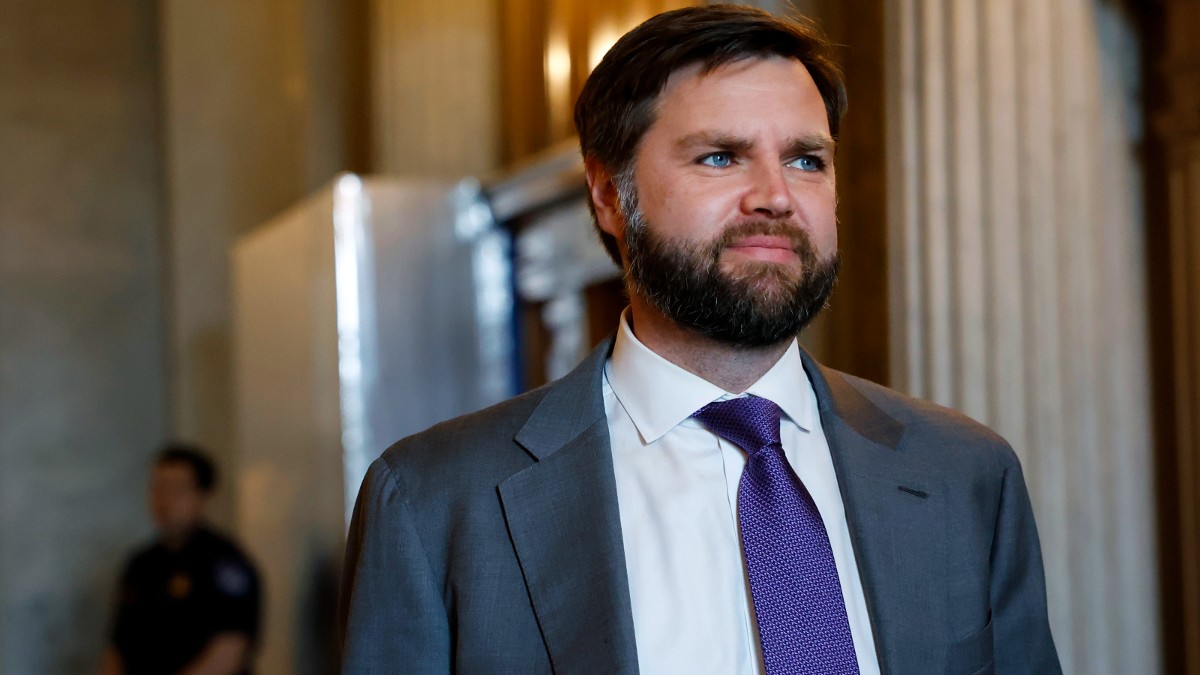 J. D. Vance at the U.S. Capitol Building in February of 2024