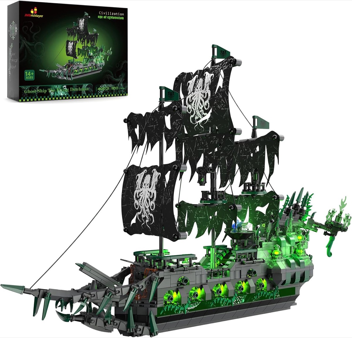 A ghost ship set from JM Bricklayer