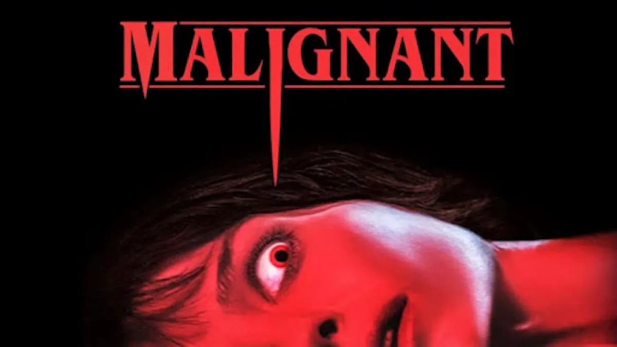 A poster for 'Malignant'