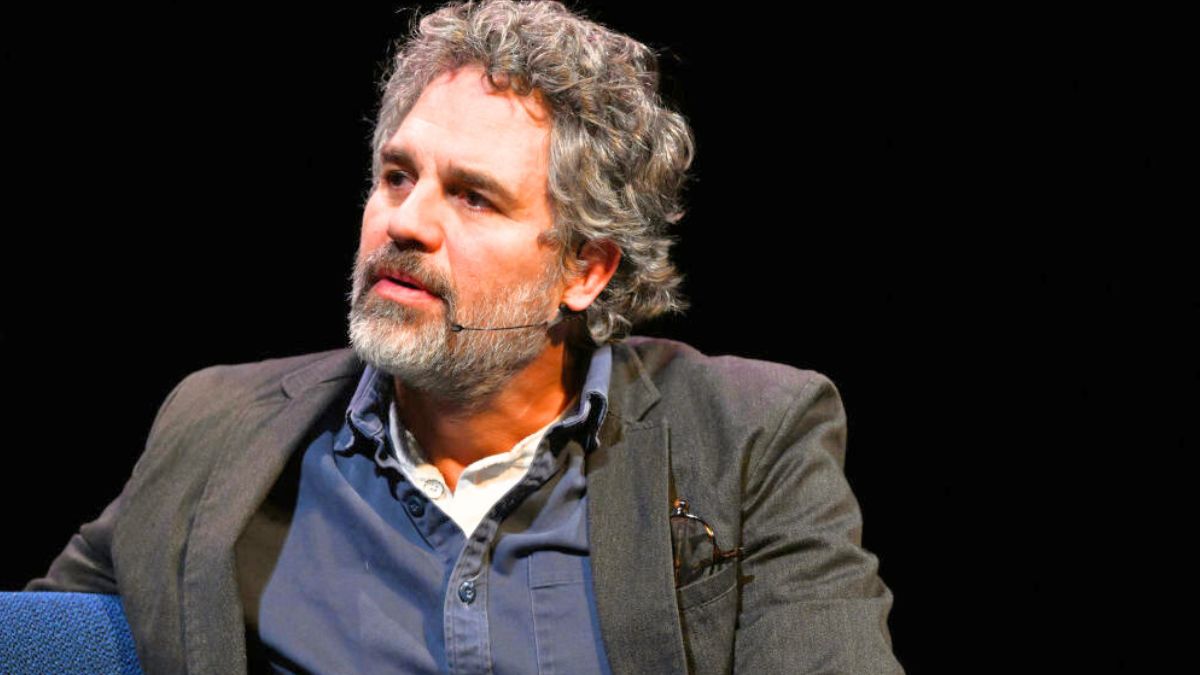 NEW YORK, NEW YORK - MAY 17: Mark Ruffalo speaks onstage as BAM presents a reading of Ironweed at Harvey Theater at BAM Strong on May 17, 2024 in New York City. (Photo by Slaven Vlasic/Getty Images for BAM)