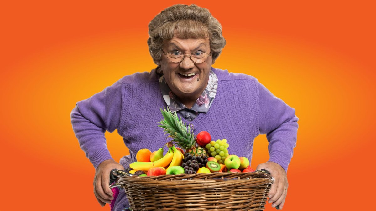 Brendan O'Carroll as Agnes in Mrs Brown's Boys