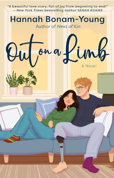 The cover for 'Out on a Limb' by Hannah Bonam-Young