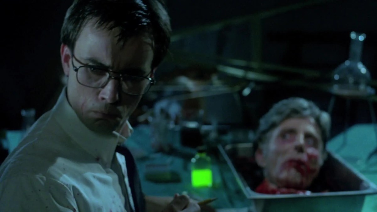 A still from Re-Animator