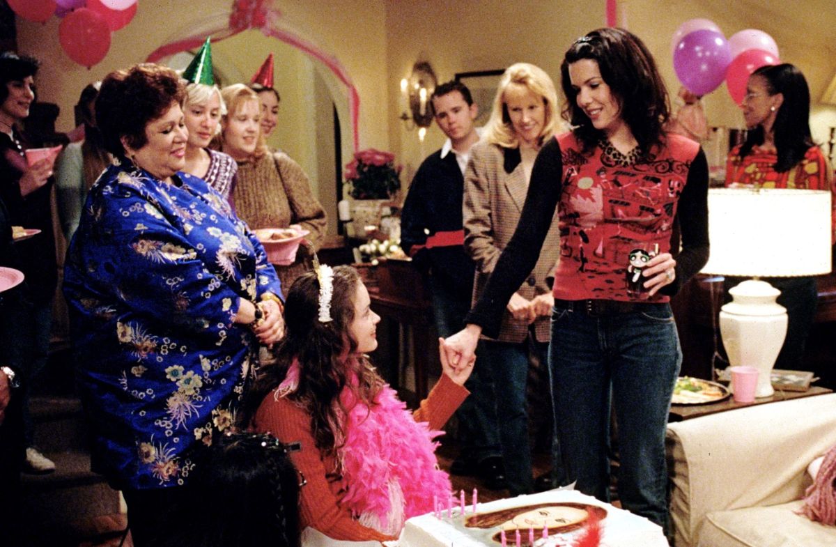 Rory's Sweet Sixteen birthday party in Gilmore Girls 