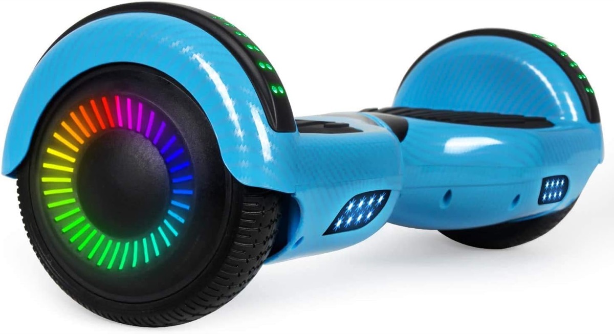 A blue SISIGAD Hoverboard