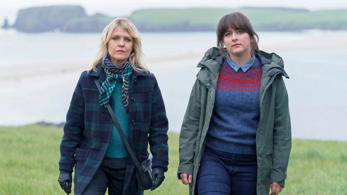 Ashley Jensen and Alison O'Donnell in 'Shetland' season 9