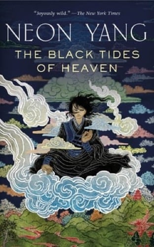 Cover art for "The Black tides of Heaven"