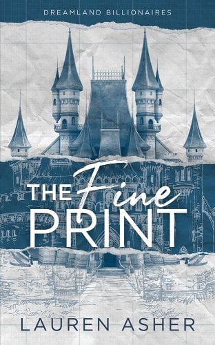 Cover art for "The Fine Print" by Lauren Asher