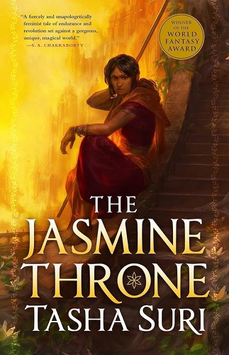 Cover art for "The Jasmine Throne"