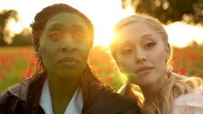 Cynthia Erivo and Ariana Grande as Elphaba and Glinda in the 'Wicked' movie