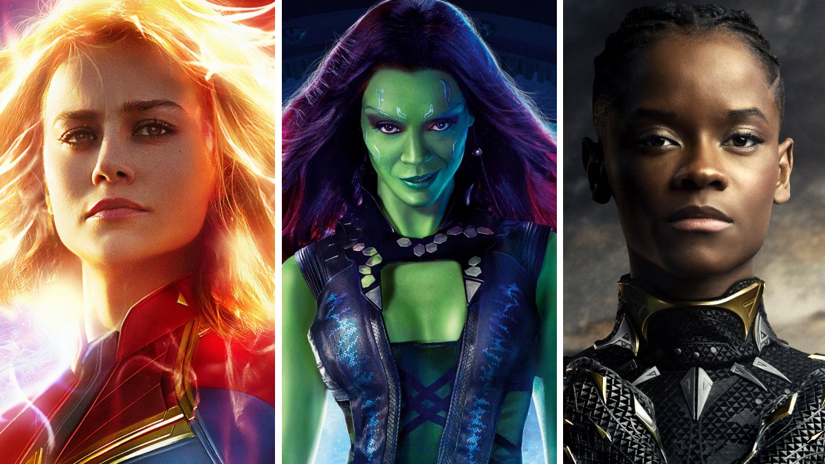 Captain Marvel, Gamora, Shuri