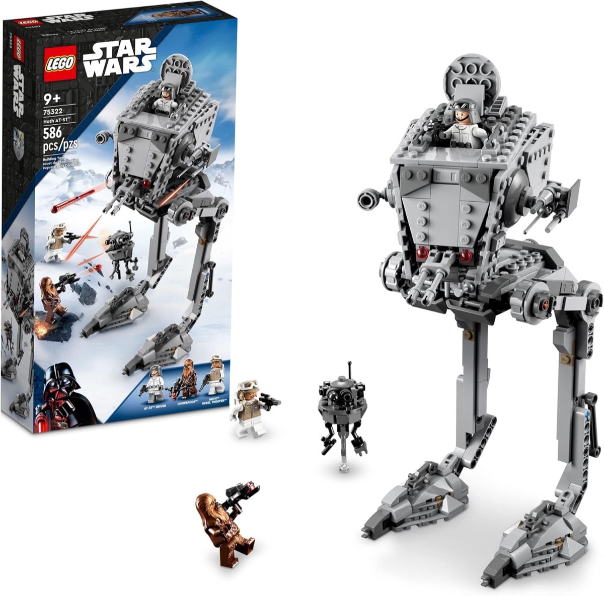 The LEGO at-ST Walker from "Star Wars" 