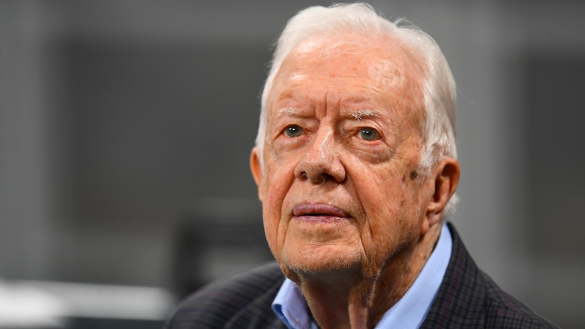 jimmy carter sitting