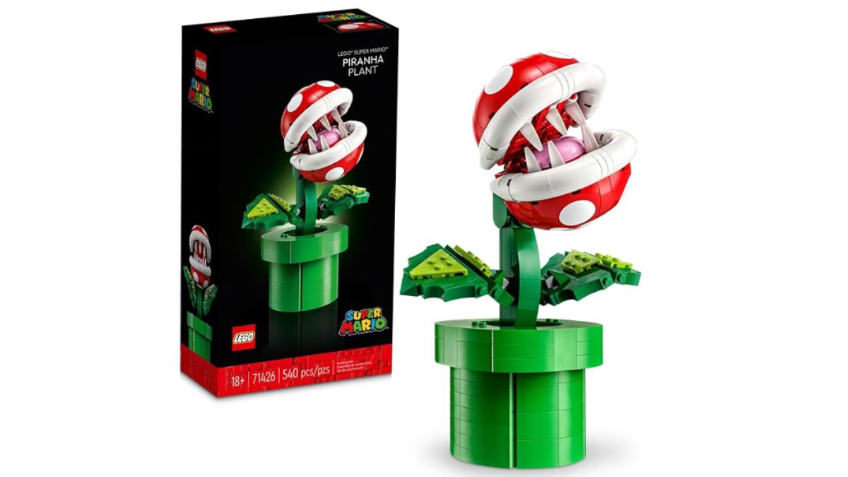 LEGO Super Mario Bros. Piranha Plant set.