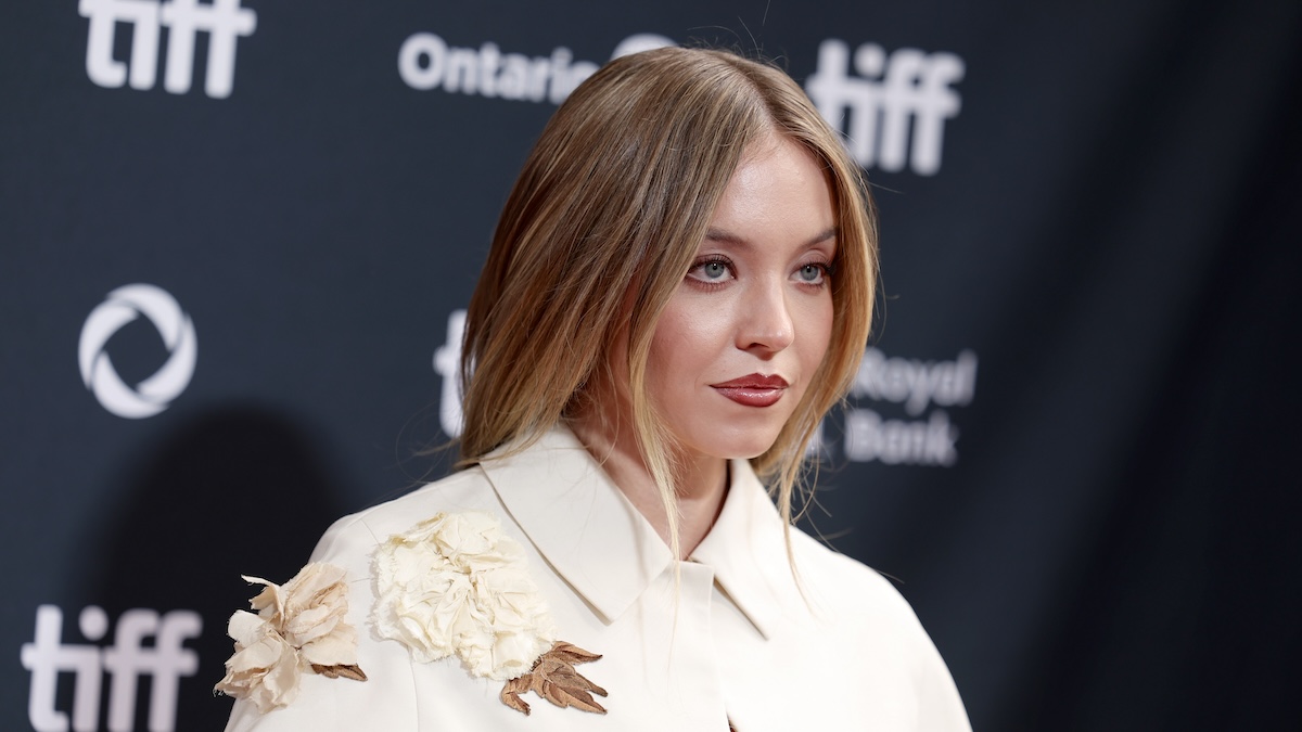 sydney sweeney at a premiere