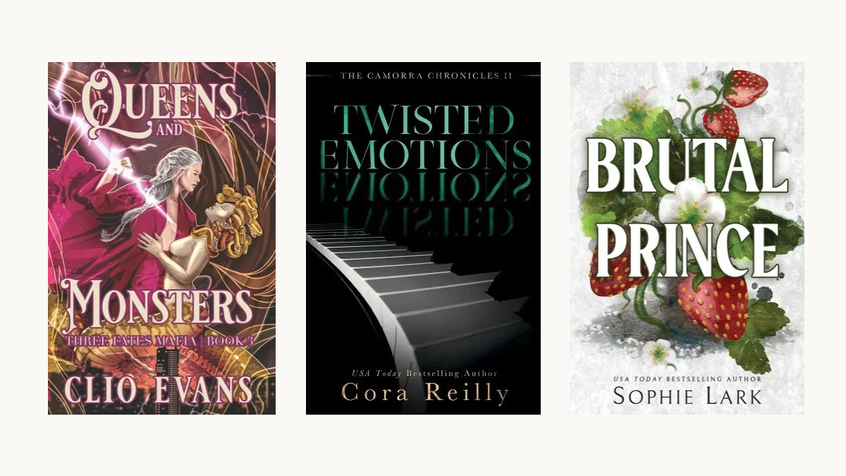 Covers for Queens and Monsters, Twisted Emotions and Brutal Prince